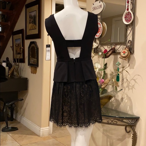 BCBG Maxazria women’s NEW Mini Lace Dresses size 4 - Picture 4 of 16
